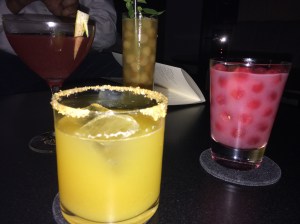 4 drinks 4 different tastes. Weird ingredients which make so much sense to the pallette.